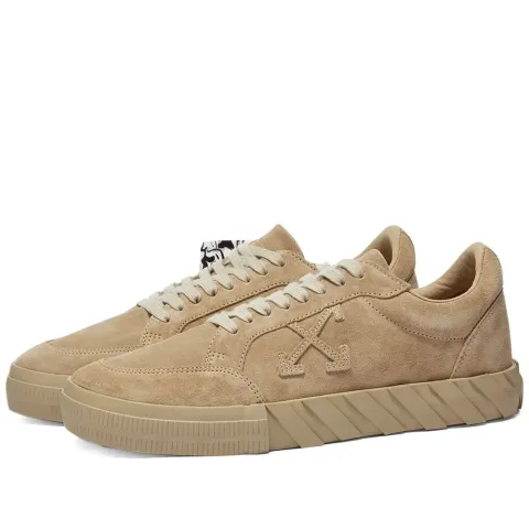 Low Vulcanized Cow Suede Sneaker
