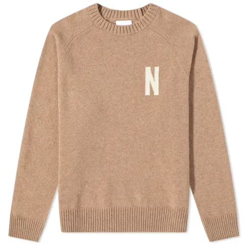 Fridolf Intarsia Crew Knit