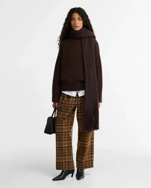 BARBOUR Darwen Tartan Straight-Leg Trousers