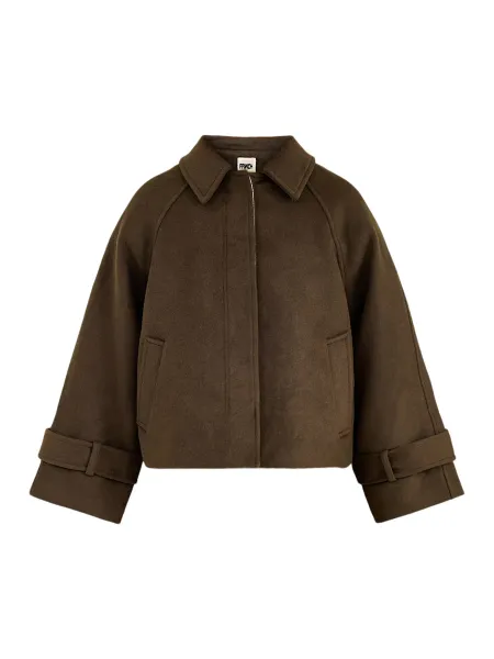 Wool Blend Pembroke Coat