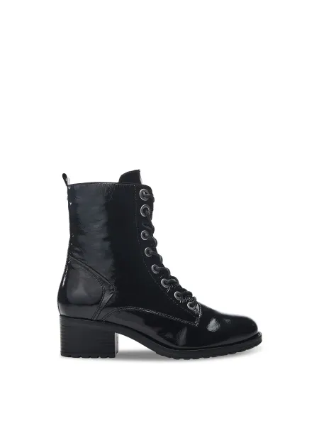 Moda In Pelle Bezzie Black Leather Boots