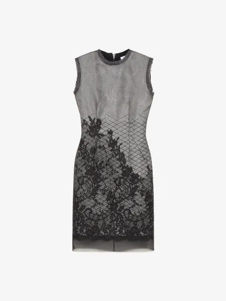 Floral Lace Shift Dress