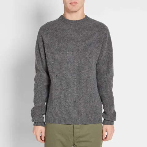 Chunky Rib Crew Knit