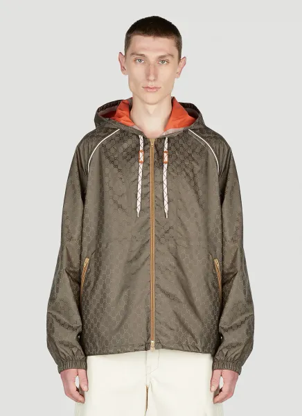 GG Hooded Track Jacket