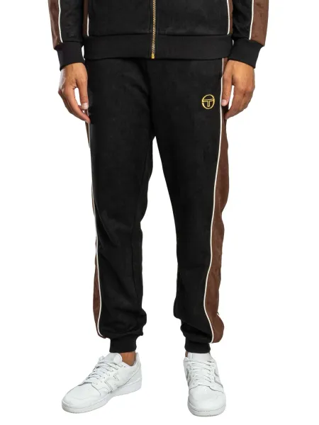 Contrast Suede Track Joggers