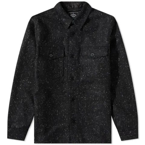 Wool Donegal Shirt Jacket