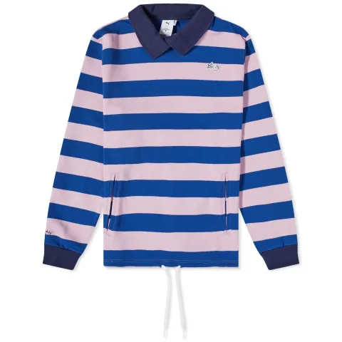 x Noah Striped Crew Sweat