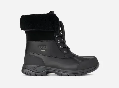 Butte Boot for Men, Leather/Polyester/Wool