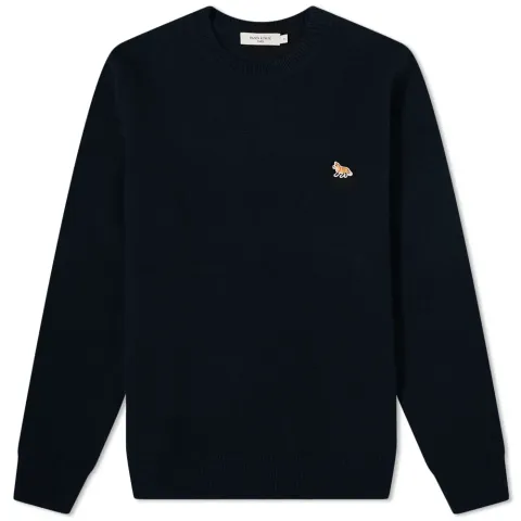 Maison Kitsuné Baby Fox Patch Cosy Crew Knit