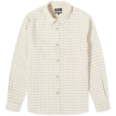 A.P.C. Trek Windowpane Check Shirt