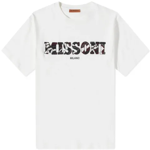 Knitted Logo T-Shirt