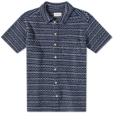 Short Sleeve Jaquard Riviera Shirt