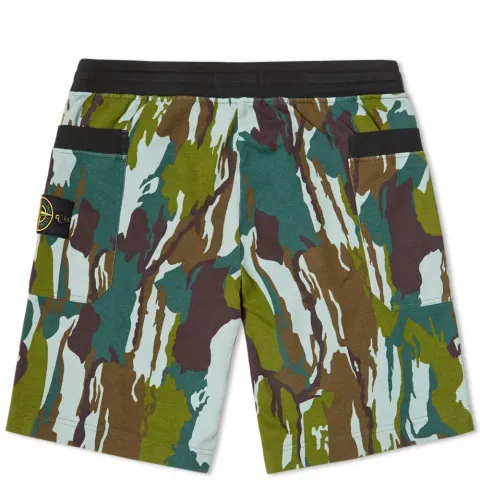 Garment Dyed Camouflage Short