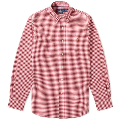 Button Down Gingham Shirt