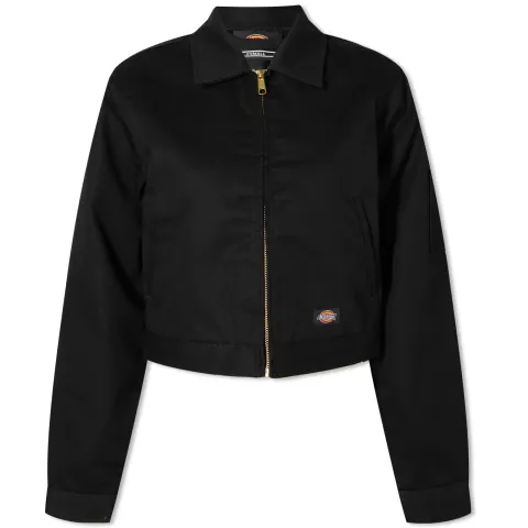 Lined Eisenhower Cropped Rec Jacket