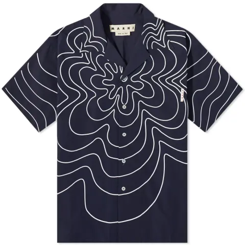 Flower Stitch Vacation Shirt