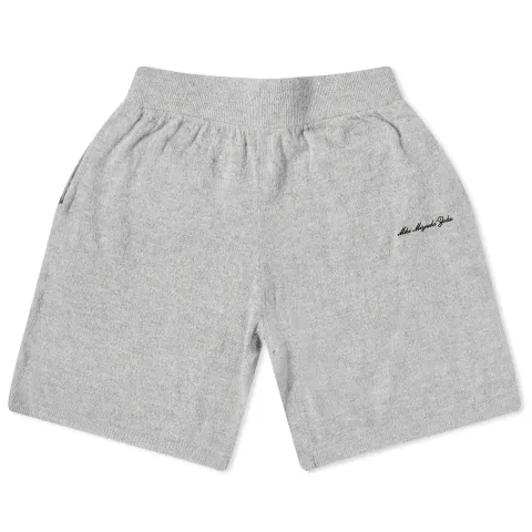 Lightweight Mohair Knit Shorts