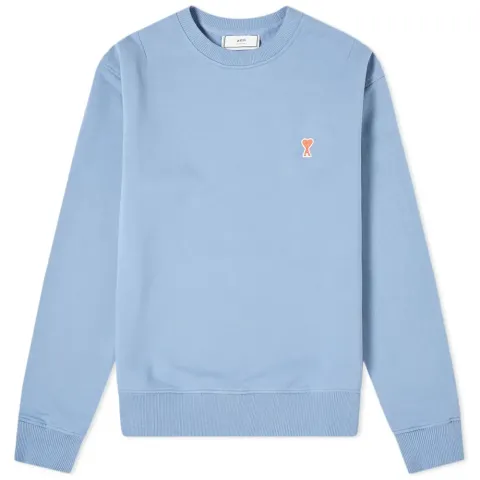 AMI Small A Heart Crew Sweat