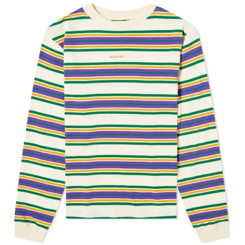 Embroidered BDR Stripe T-Shirt