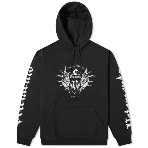 Black Label Oversized Hoodie