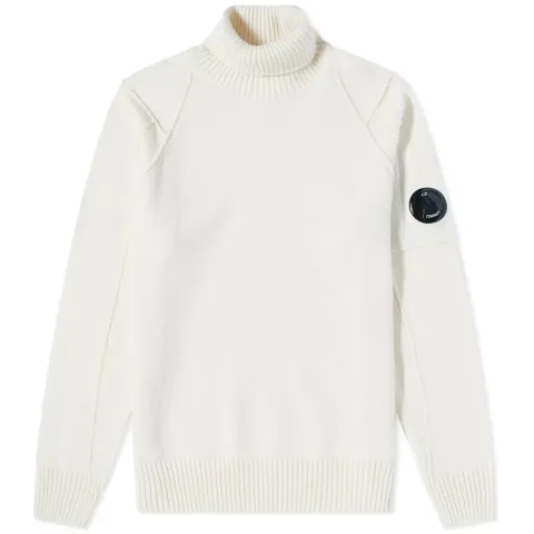 Arm Lens Roll Neck Knit