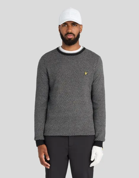 Lyle & Scott Cashmere Blend Crew Neck Jumper