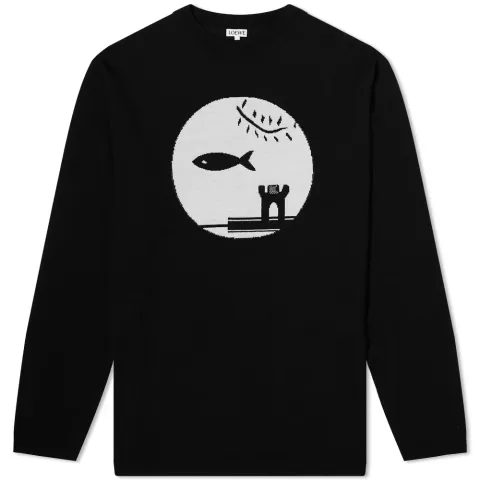 Fish Crew Knit