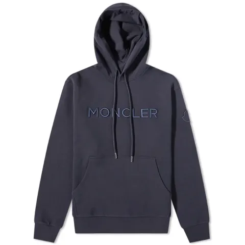 Logo Drawstring Popover Hoodie