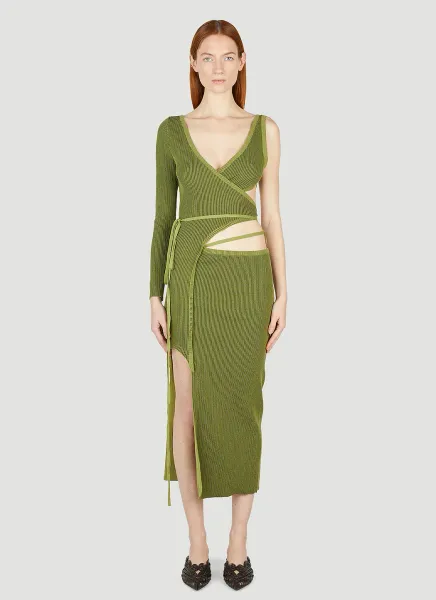 Ester Manas Peephole Ruched Dress