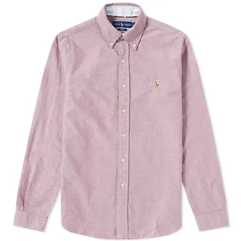 Slim Fit Button Down Oxford Shirt