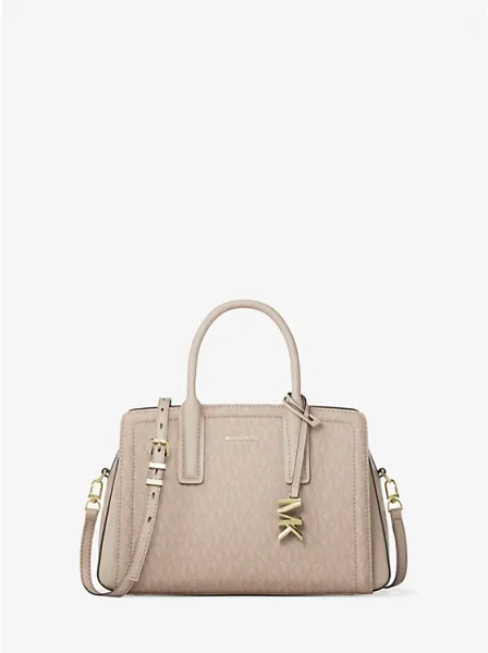Michael Kors Laila Small Signature Logo Satchel