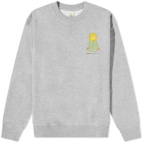 x Flower Mountain Logo Crew Sweat