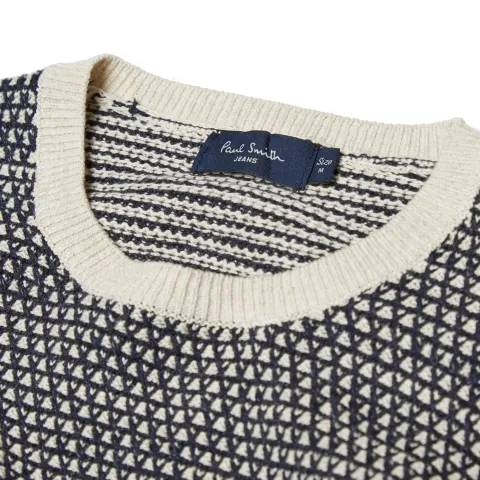 Multi Stitch Crew Knit