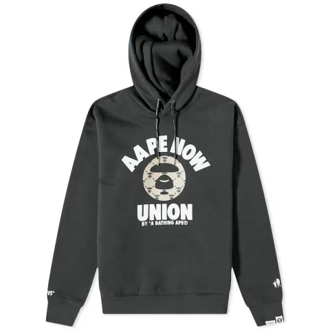 AAPE x Union College Rainbow Camo Hoodie