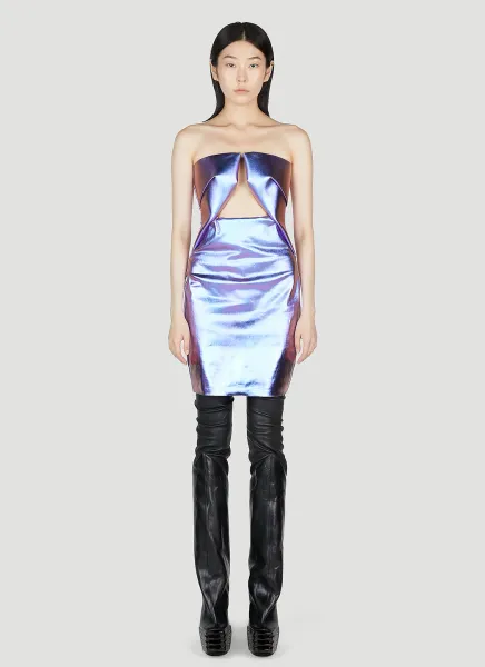 Luxor Prong Iridescent Mini Dress