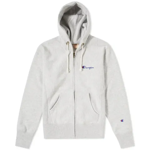 Script Logo Zip Hoody