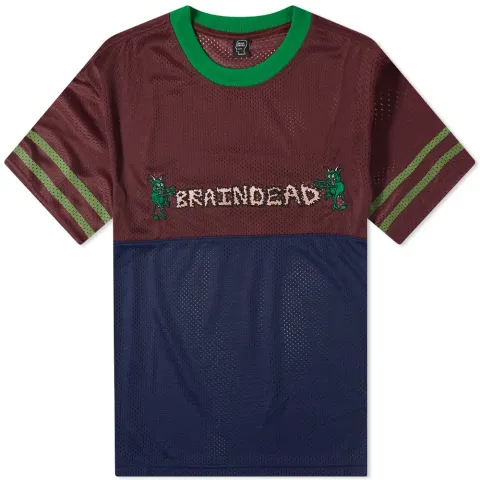 Panelled Football Mesh T-Shirt