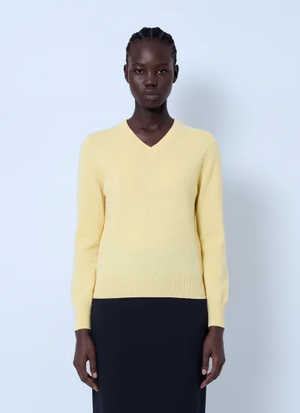V-Neck Wool Sweater