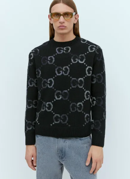 GG Intarsia Knit Sweater