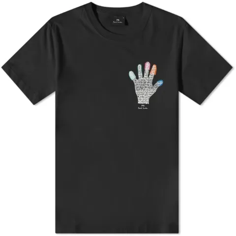 Hand Print Logo T-Shirt
