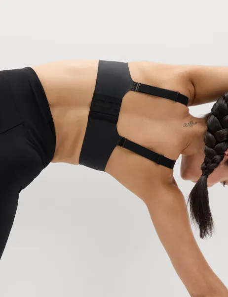Goodmove Ultimate Support Contoured Sports Bra A-H Carbon