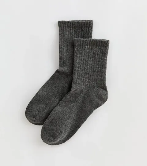 Grey Tube Socks