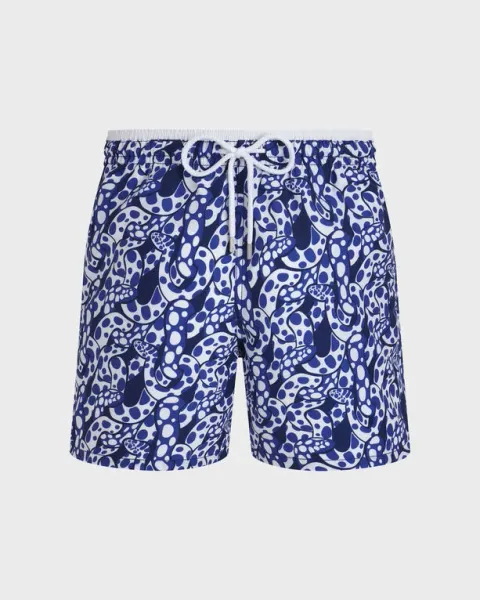 Vilebrequin Men Bicolor Swim Shorts Drymobius