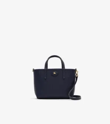 Mini Reversible Bloomsbury Tote in Midnight black