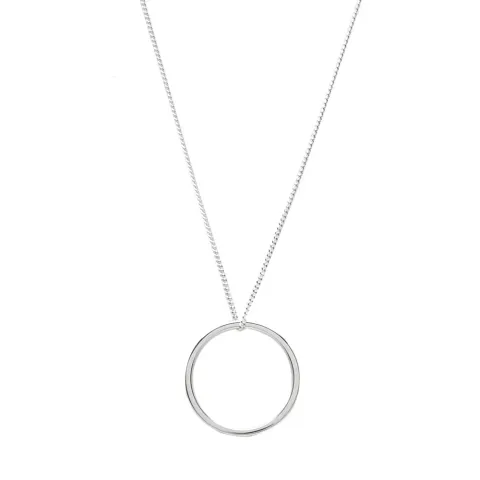 Sterling Silver Round Pendant