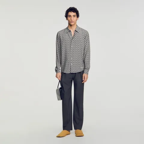 Chain print shirt