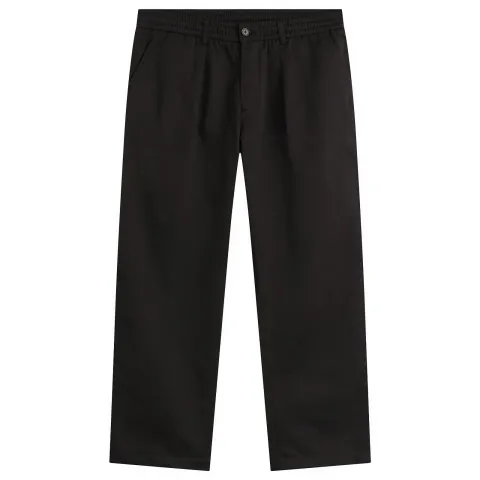 Twill Pleated Track Pant