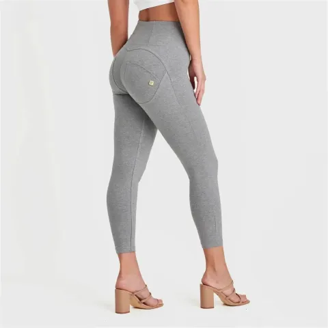 Freddy WRUP Fashion - High Waisted - 7/8 Length - Melange Grey