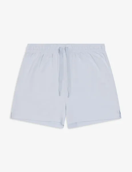 Cotton Rich Pyjama Shorts Light Blue