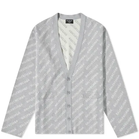 All-Over Logo Cardigan